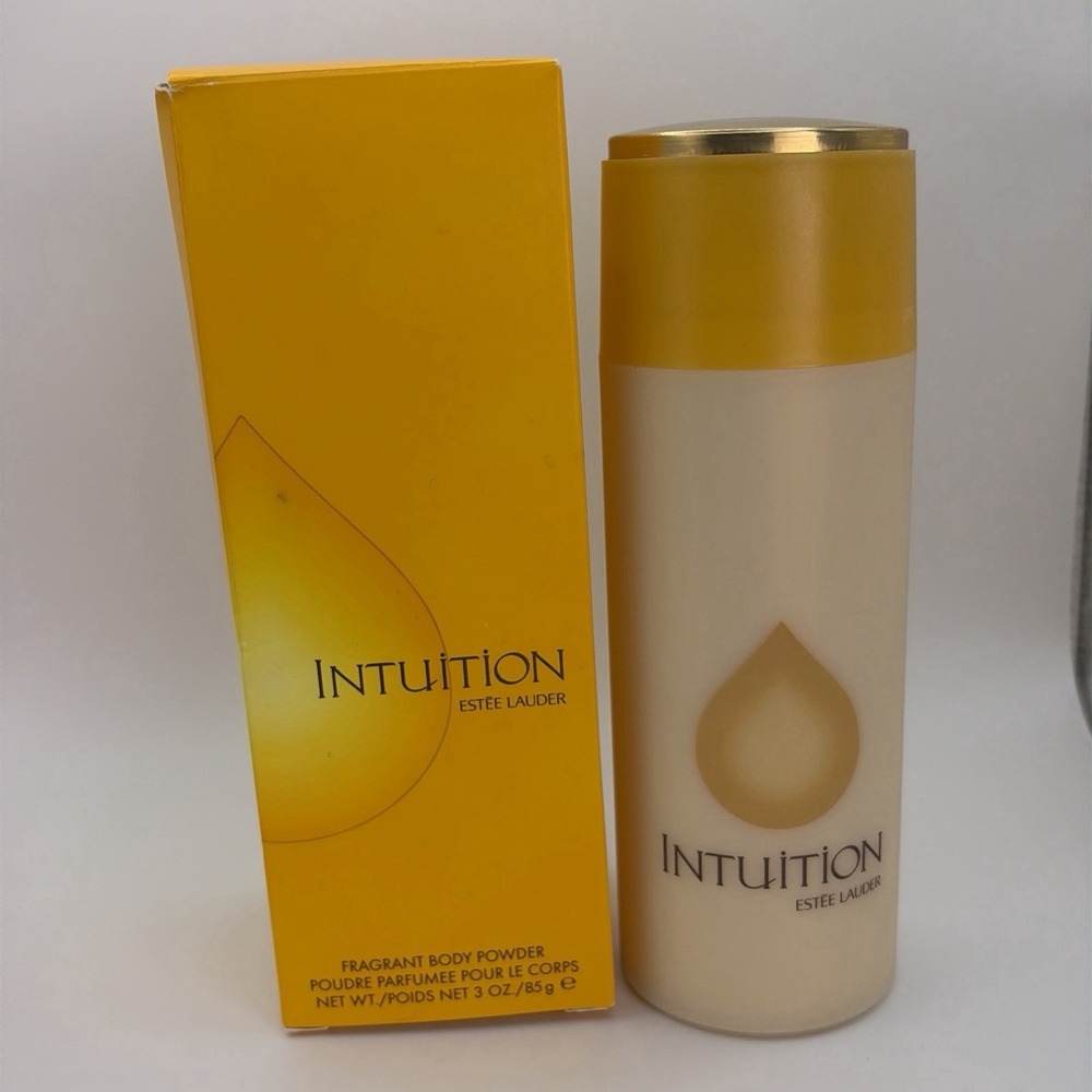 INTUITION by Estee Lauder Fragrant Body Powder Net Wt. 3 oz /85 g new w/Box RARE